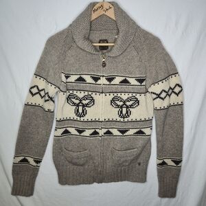 TNA Aritzia Ladies 100% Lambswool Long Sleeved Sweater Size XL